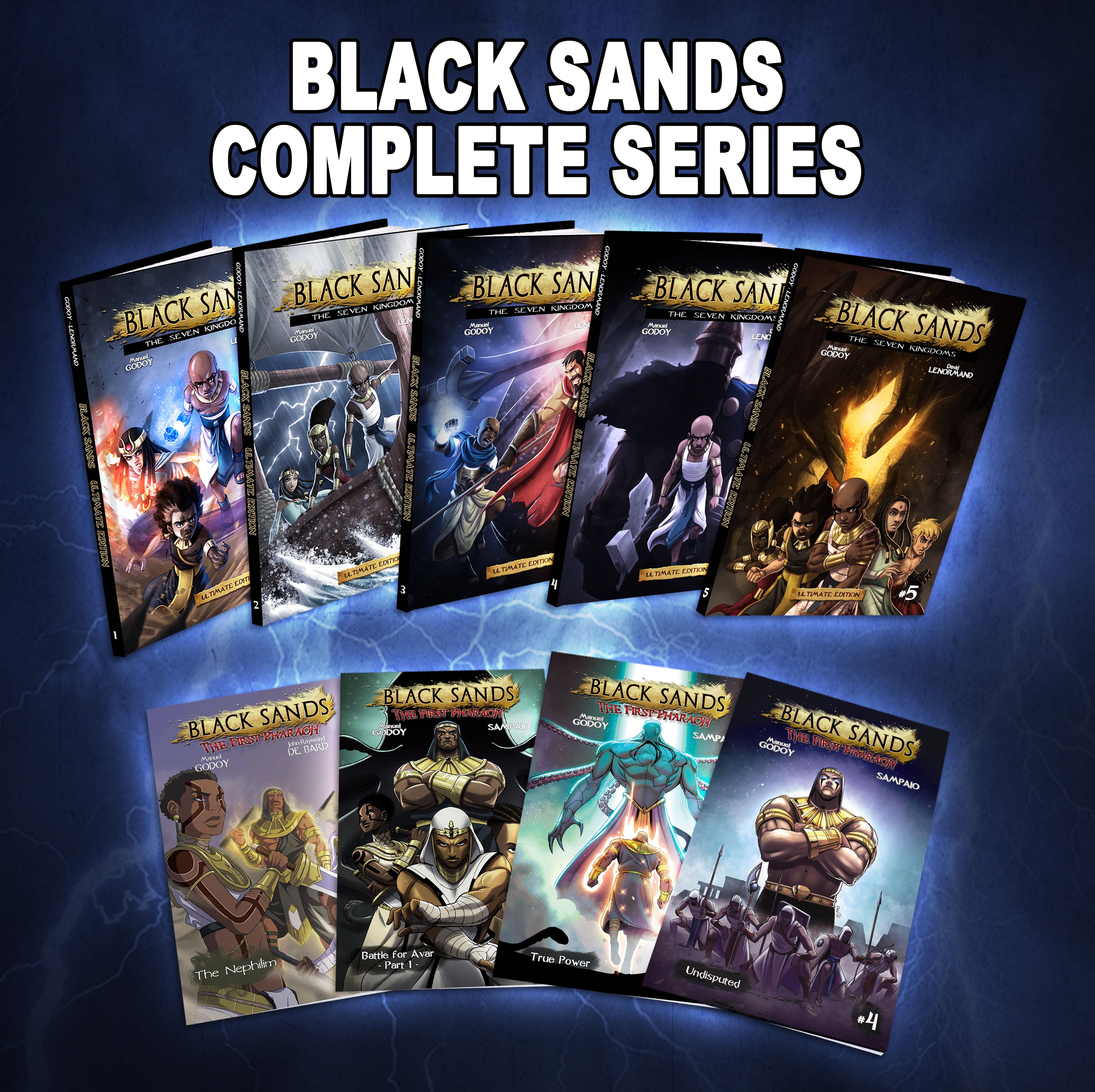 Black Sands Comic Book Series