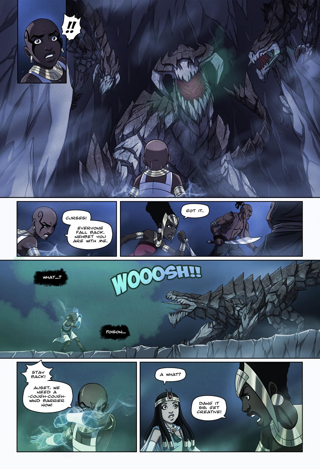 Black Sands Comic Book Series